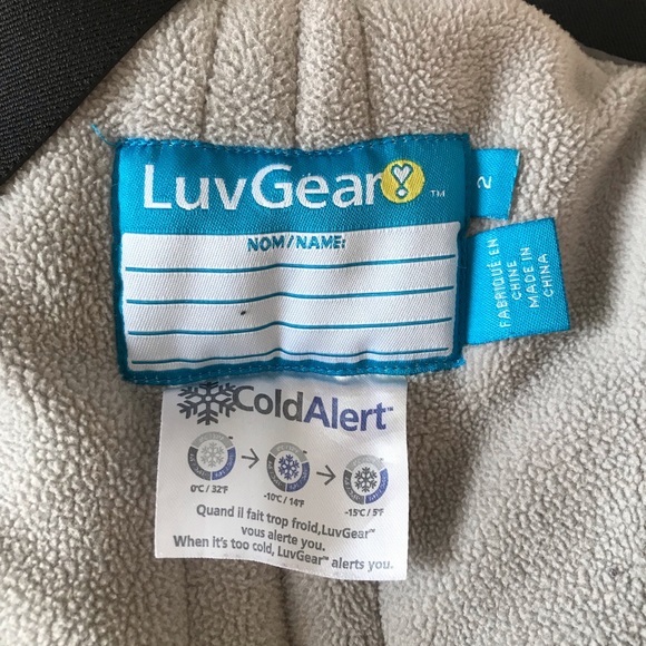 3/20$ Luv Gear baby kids bib / snow overalls / snowsuit size 2 - Picture 8 of 10